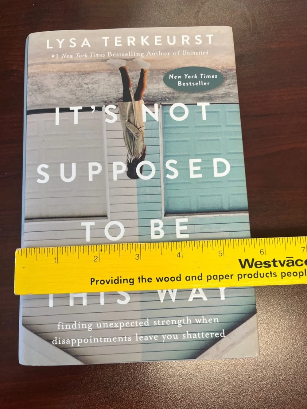 It's Not Supposed to Be This Way by Lysa TerKeurst - Teal & Cream Cover